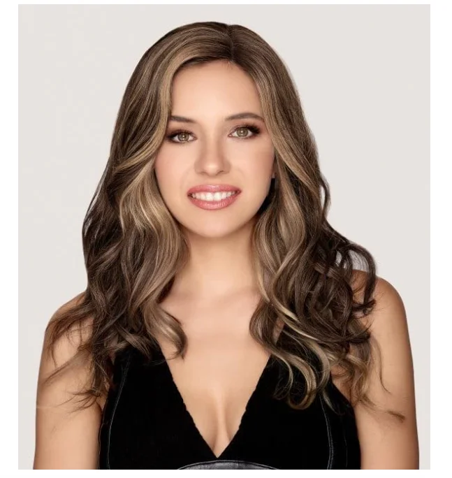 Russian virgin human hair double fine mono base jewish hair lace topper with natural bangs size 6x6 inch