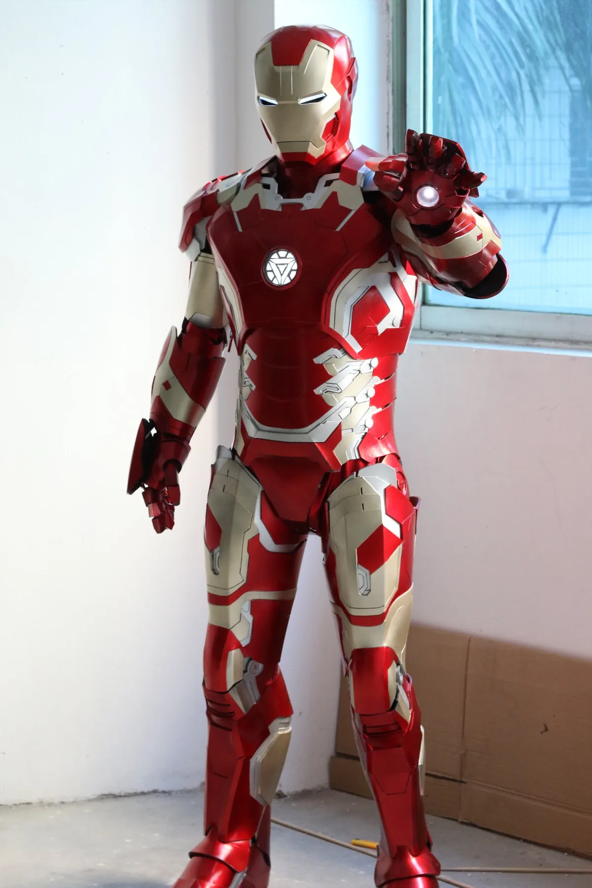  MK43 супергерой Marvel Косплей Железный человек костюм на