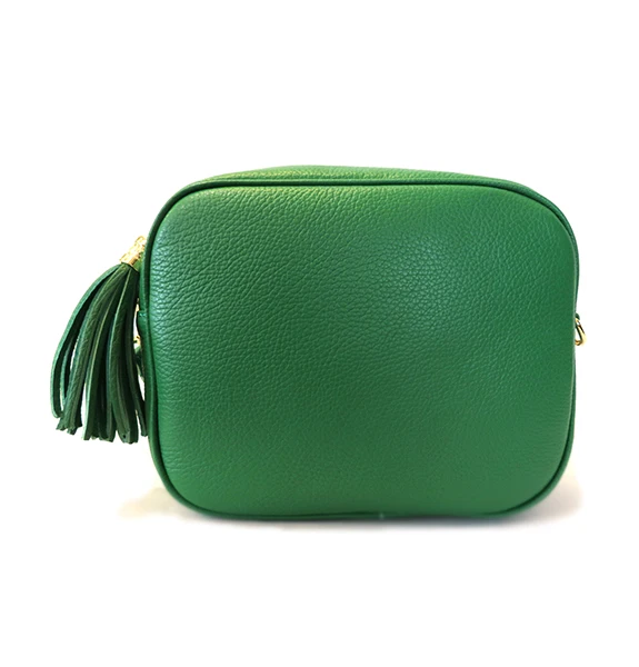 Hot Sale Italy Excellent Quality Fashionable Handmade Leather Crossbody Camera Bag For Daily Use