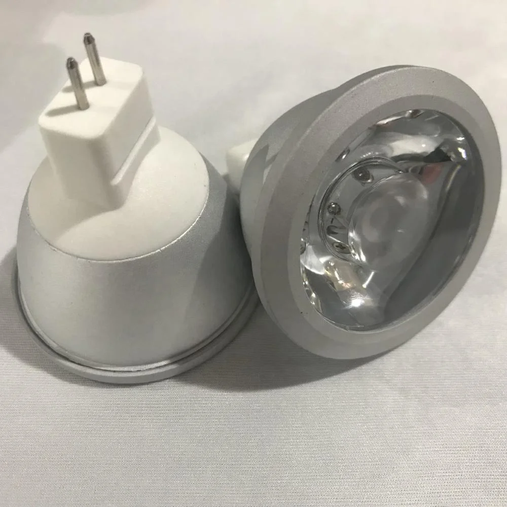 3W 5W GU10 mr16 LED Bulb MR-16 Narrow Spot 5 Degree Beam Spread flood light 300LM 4000K Dimmable