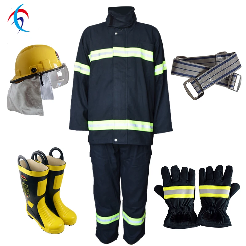 2024 New Design Summer Firefighter Apparel Fireman Clothing for Fire Rescue