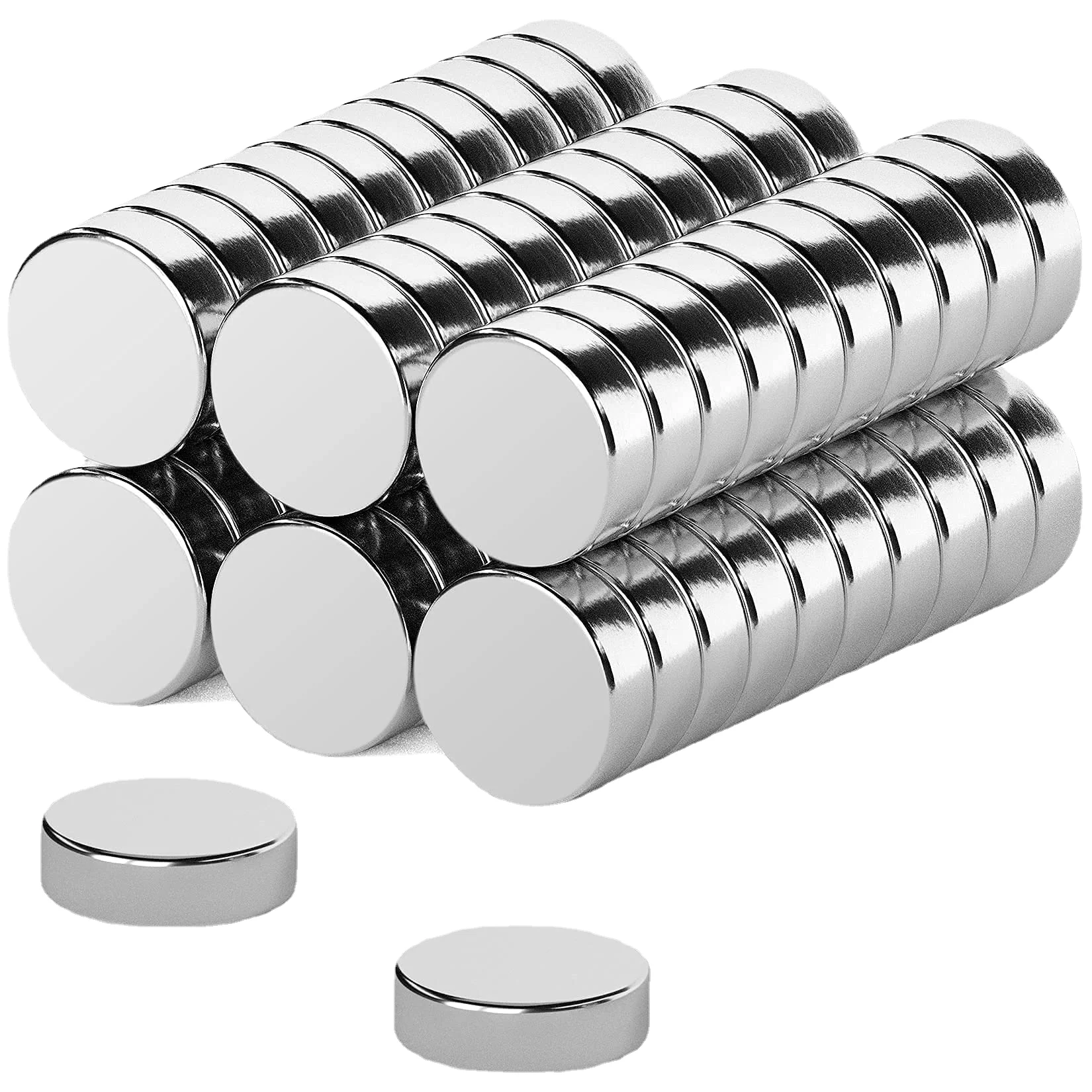 Super Strong Neodymium Disc Magnets Powerful Rare Earth for Fridge, DIY, Building, Scientific, Craft, and Office