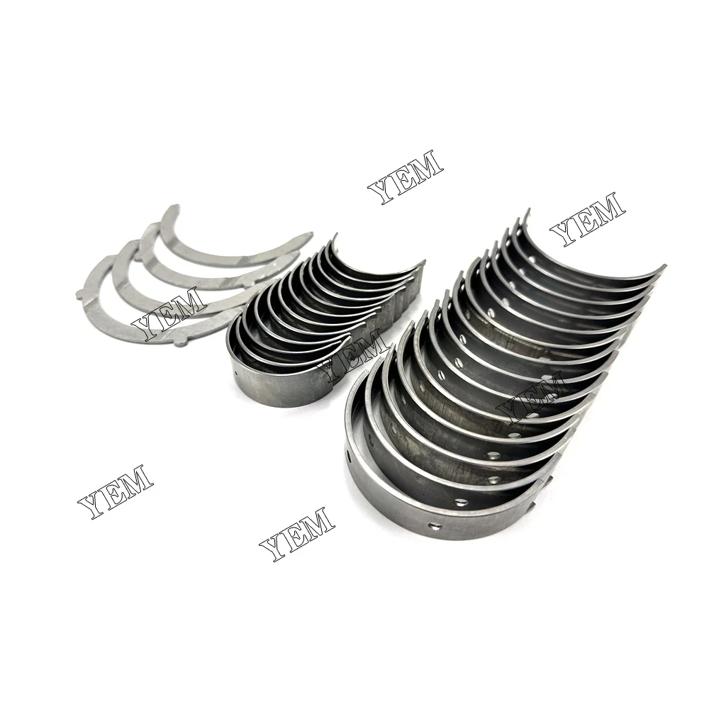 ISBE Main Bearing And Connecting Rod Bearin Kit & Thrust Washer Set For Cummins Engines For Cummins Engine Bearing Set