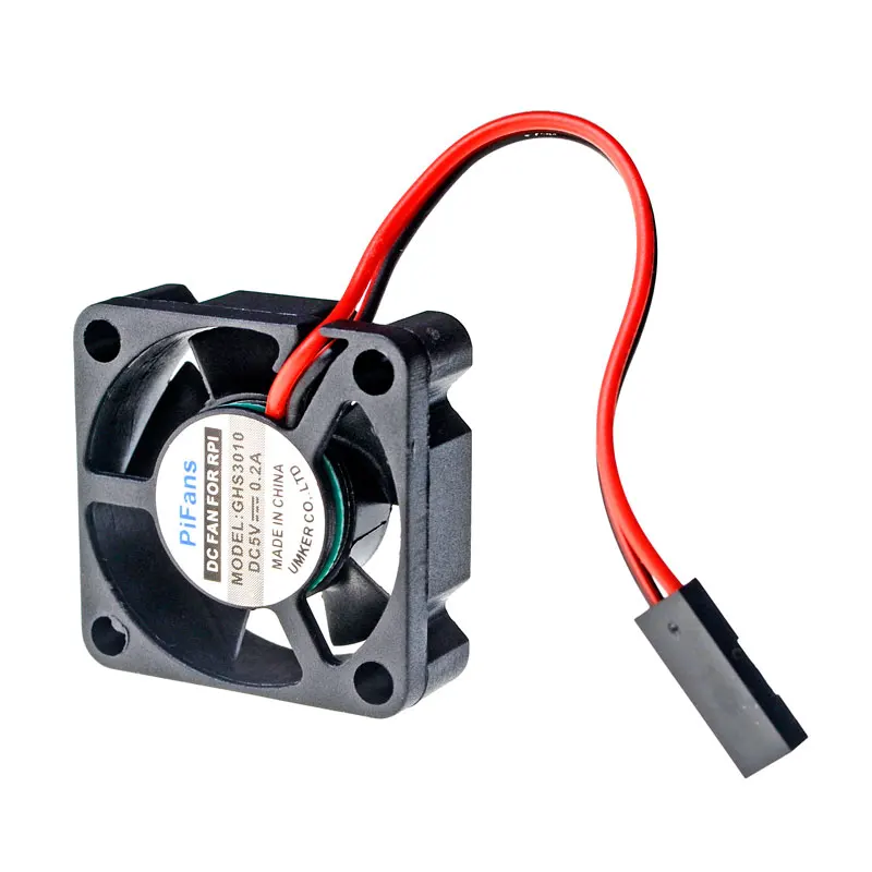 GHS3010 Вентилятор охлаждения 30 мм 30x30x10 5V 0.2A 2Pin небольшой Raspberry Pi 3010 вентилятор
