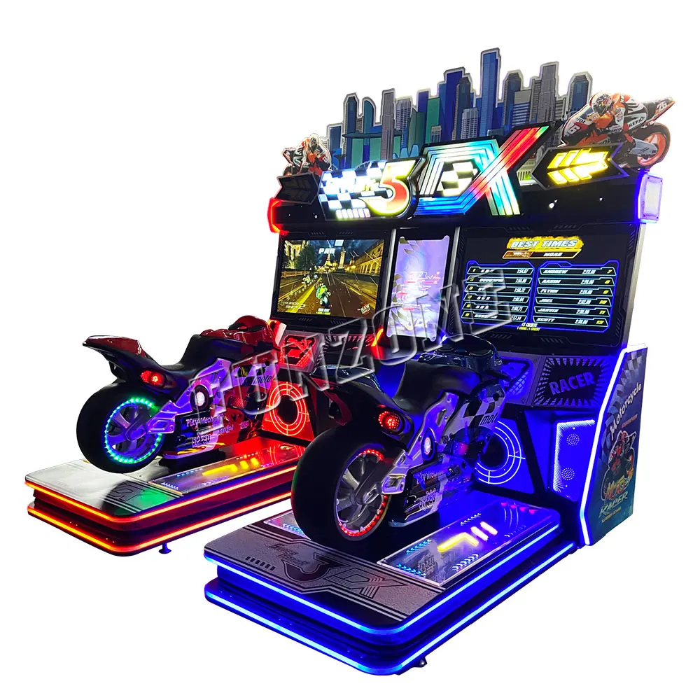 2024 Coin Operated Motorcycles Video Games Racing Arcade Driving Moto Gp Simulator Arcade Game Machine