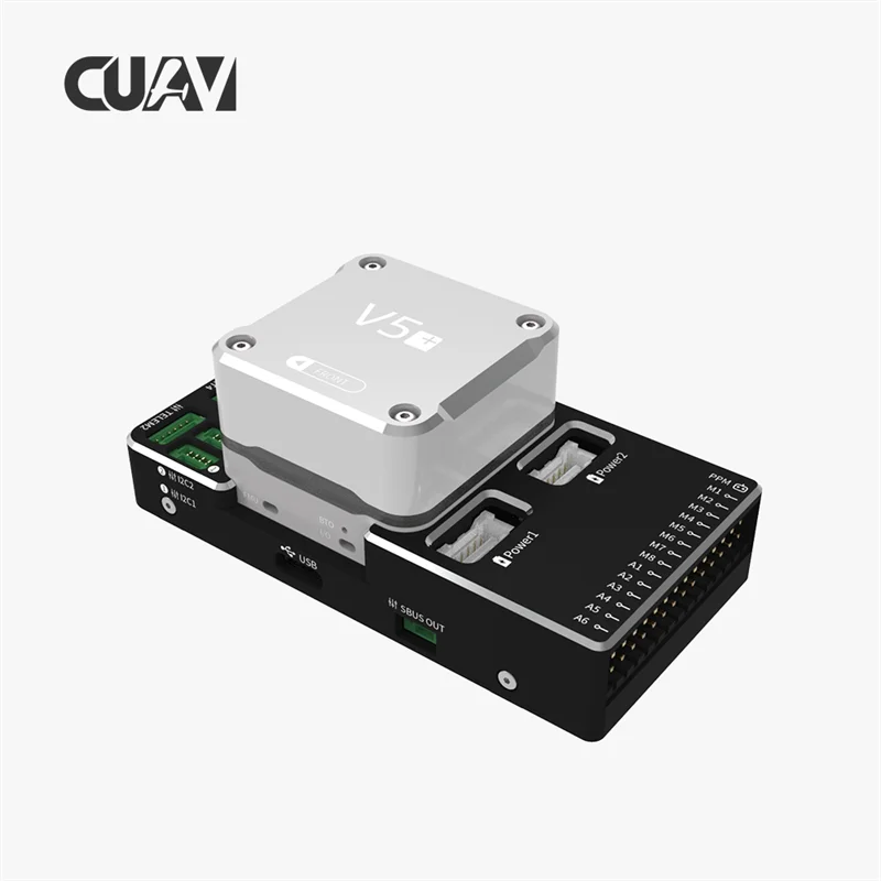 CUAV NEW Pixhawk V5 Plus Autopilot Flight Controller with NEO V2 GPS Module for FPV Drone Helicopter Flight Simulator whole