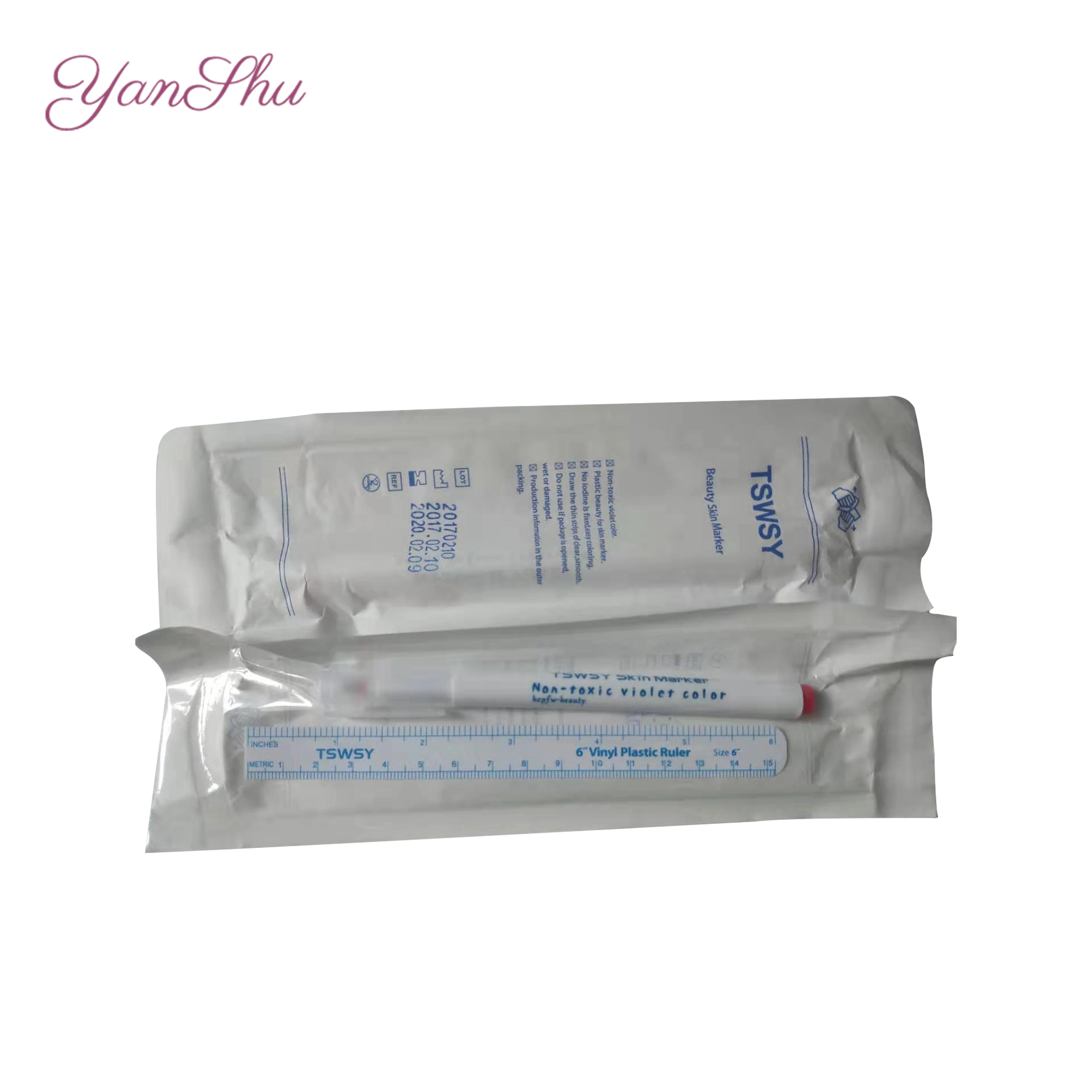 
Sterile marker can be wiped for marking on the body, non-toxic, harmless and non-irritating Marker 