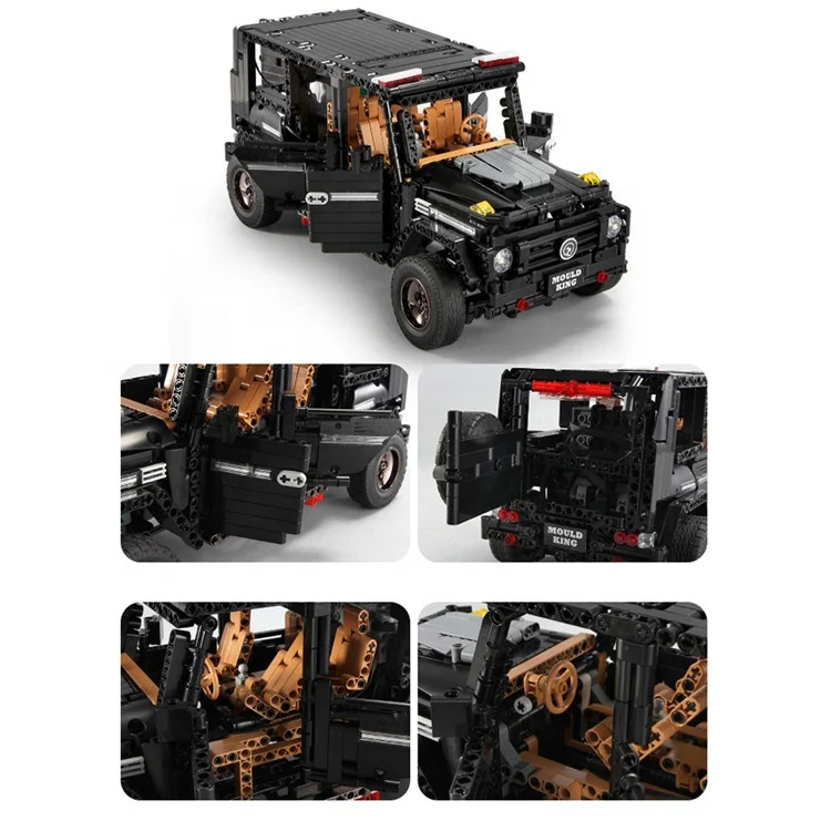 High Education wireless 2.4 G remote control handle 1641pcs block toys car