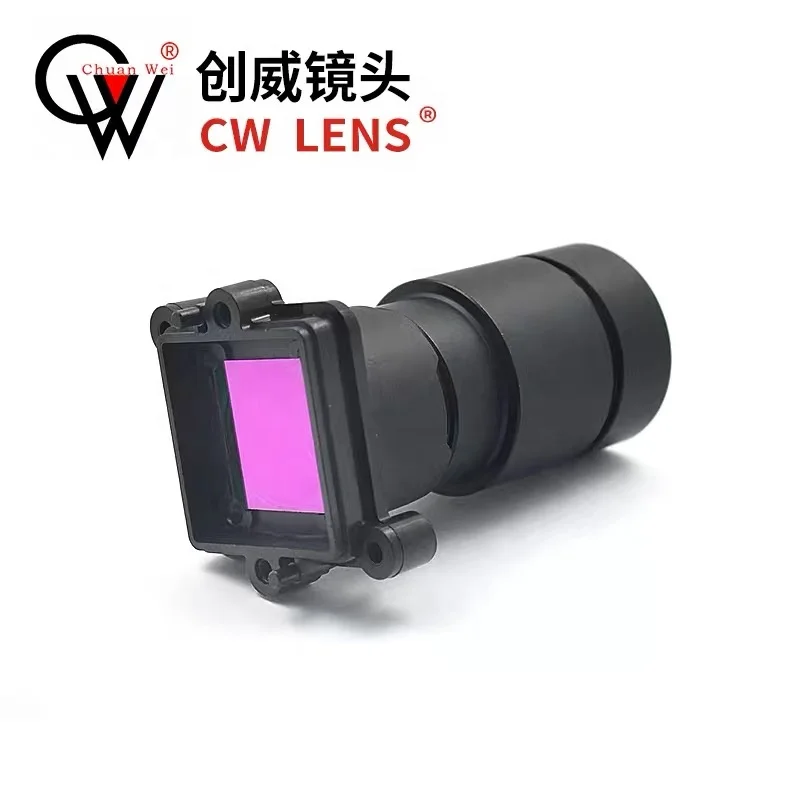 CW NEW Metal FUll color F1.0 4mm 4mp  black light warm light special lens super starlight lens night vision for CCTV Lens