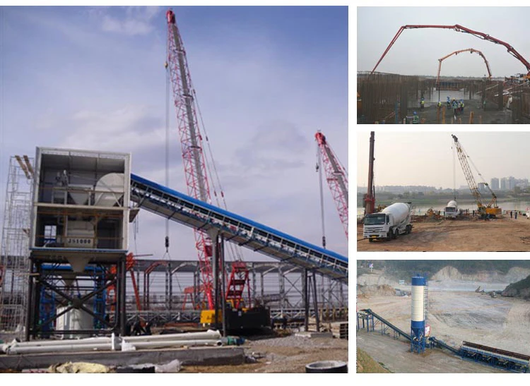 Concrete Mixer With Hooper