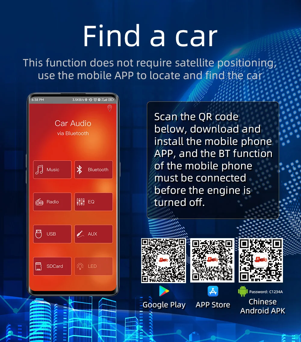 Автомобильный DVD-плеер на базе Android автомобильный аудио-монитор BT/FM/USB/SD/AUX-in автомобильное