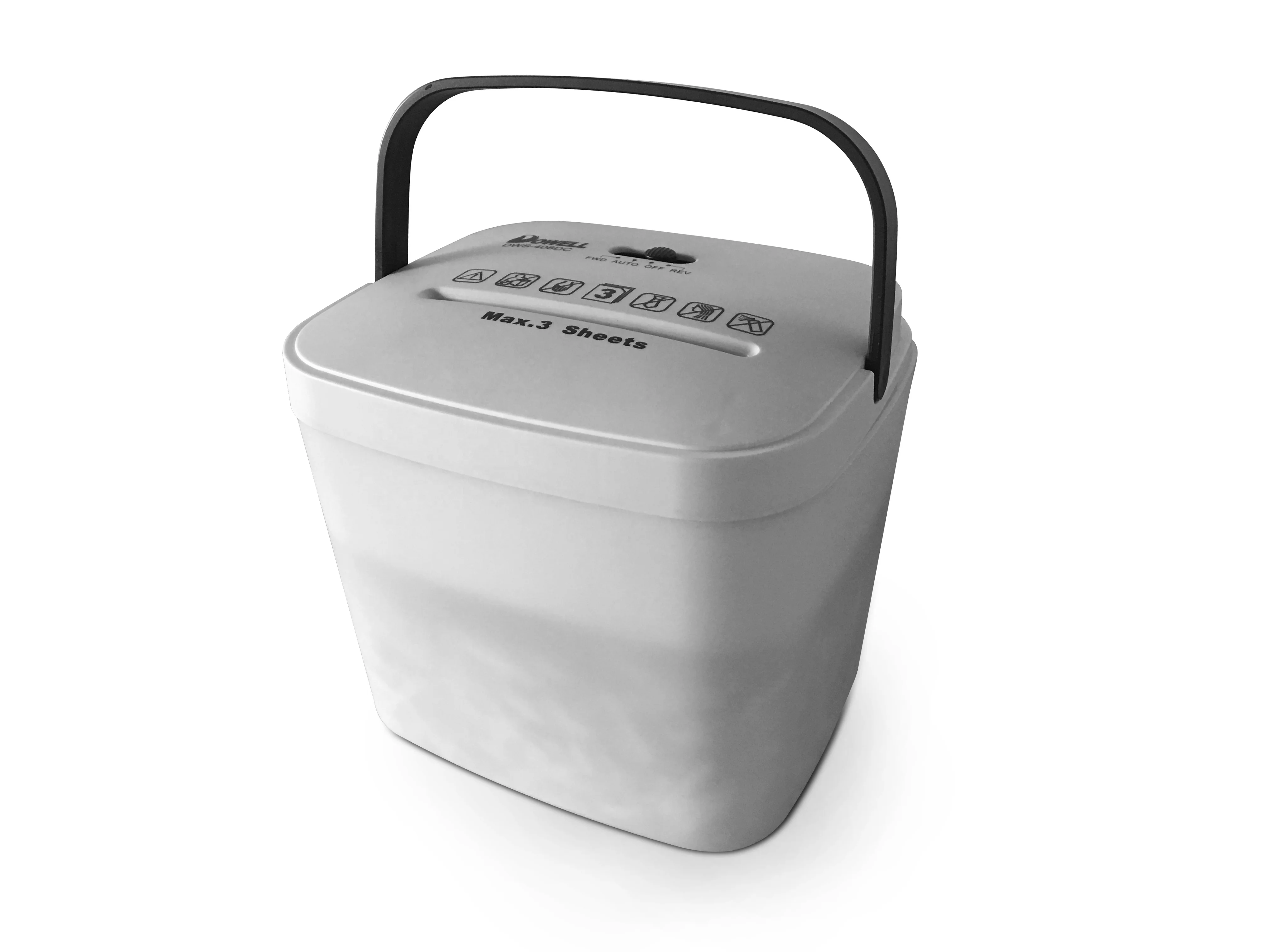 Paper Shredder Cross Cut 6 Sheets (3 Sheets Folded) Mini Paper Shredder