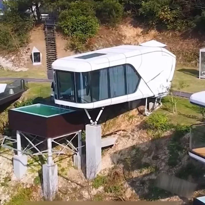 Mobile Room Space Capsule Home Module Homestay Panoramic Skylight Accommodation Space Capsule capsule House Modern