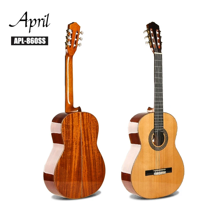 April hand made all solid wood classical guitar APL-860SS