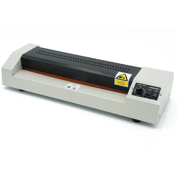 Guangzhou Economic A3A4 Dual-use Automatic Hot and Cold Pouch Laminator Desktop Photo File Laminating Machine