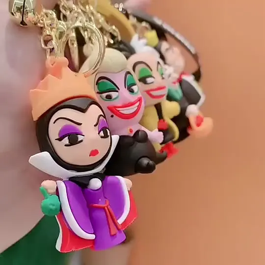 3D My Hero Cow Naruto Keychain Sturbucks Plumber Manga Figurine Keychains