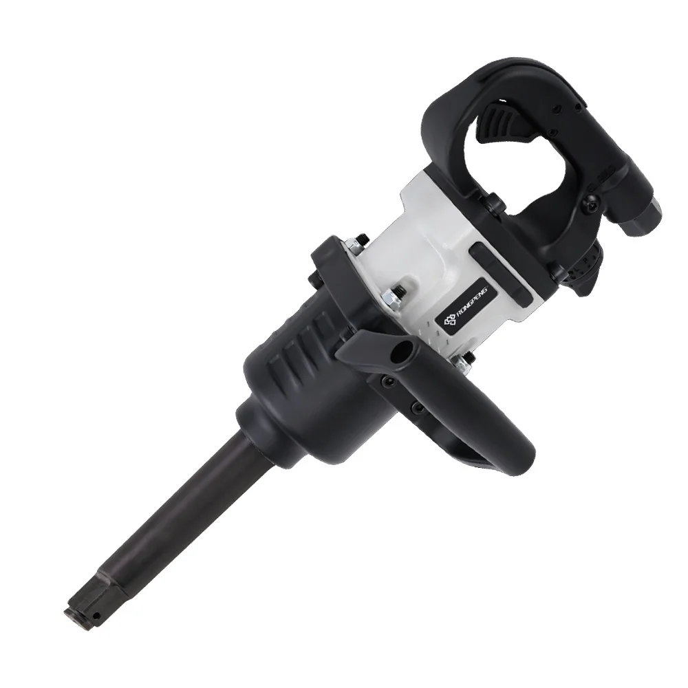 RONGPENG RP9563 Heavy Duty 1 Impact Wrench 2000N.m Working Torque Air Pneumatic Wrench Tool for Truck Tire Repair