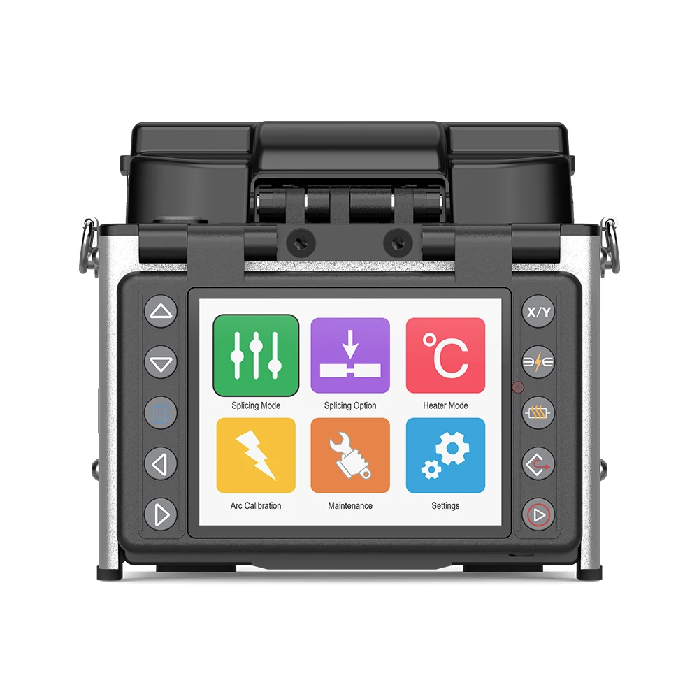 ST3100B Electrode Fiber Optic Splicing Machine Automatic or Manuel Single Fiber Optical Fusion Splicer