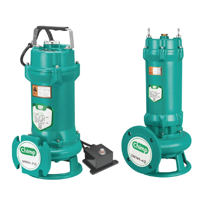 CHIMP 1Hp Cast Iron High Head Electric Drain Submersible Sewage Water Pump