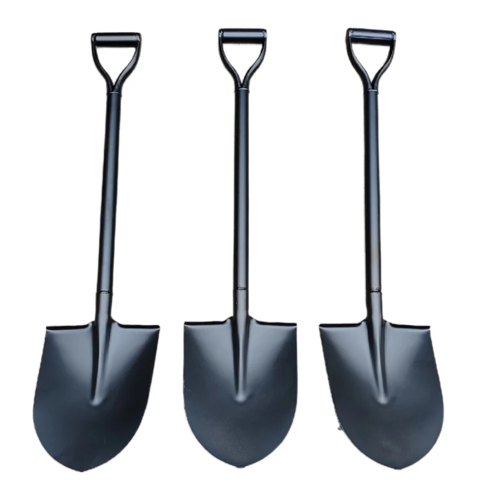 Heavy Duty Farming Shovel with Long Handle Industrial Shovel