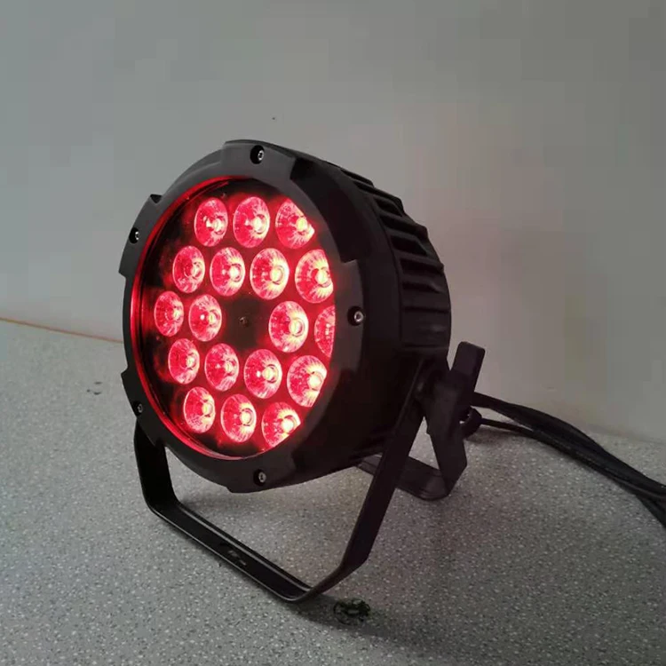 IP65 18x10 Вт rgbwa УФ 6 в 1 Водонепроницаемые светодиодные парные сценические светильники для наружных Свадебных Мероприятий парков