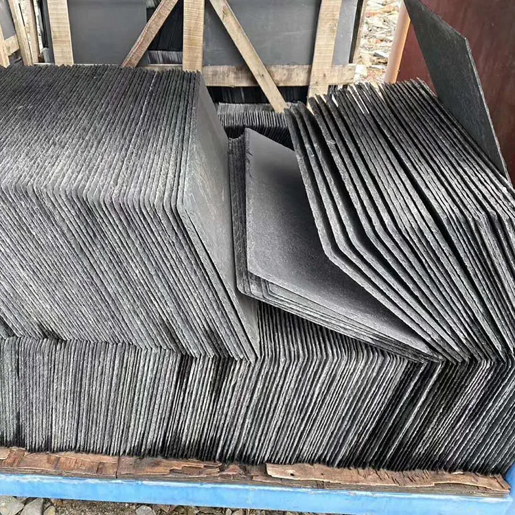 Cheap Chinese Dark Grey Natural Slate Roof Tiles
