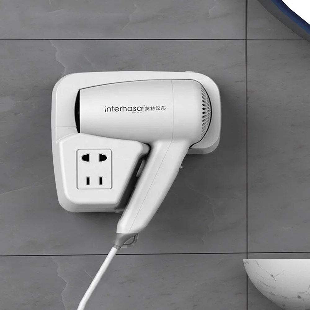 OEM Фен для отеля настенный фен волос с держателем без перфорации