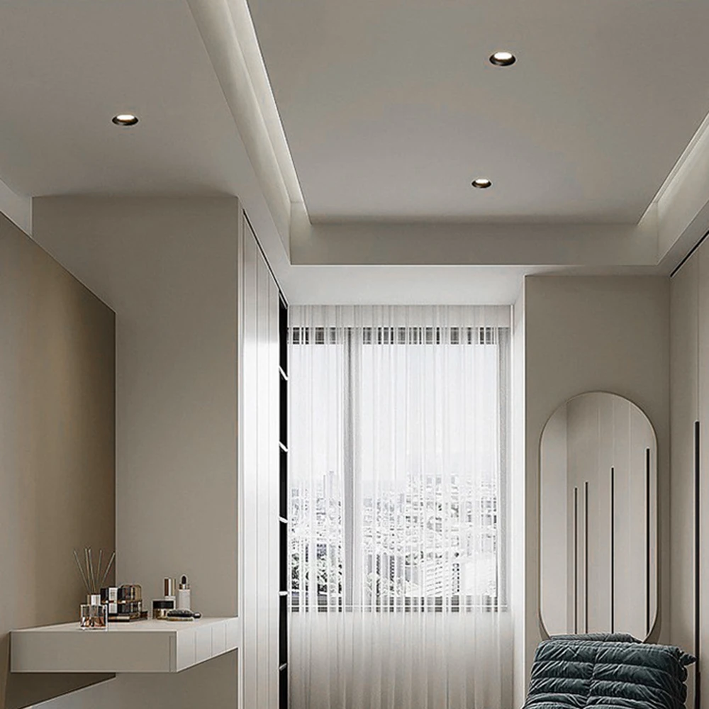 CRI 0.9 Anti-glare LED 12W Spot Light Recessed Ceiling Lamp Down light