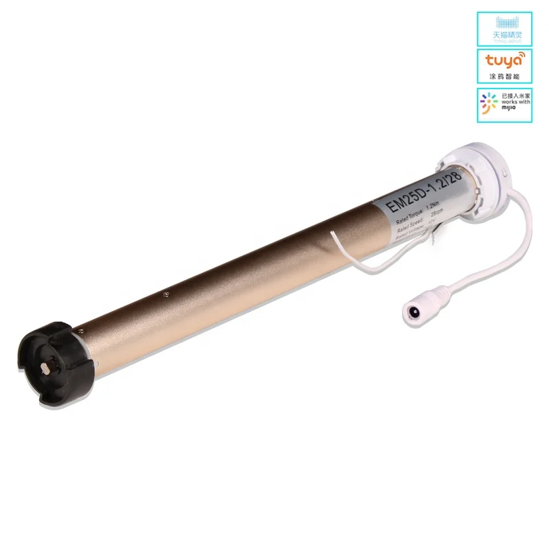 25 DC  12V  tubular motor for electric roller blinds automatic blinds motor
