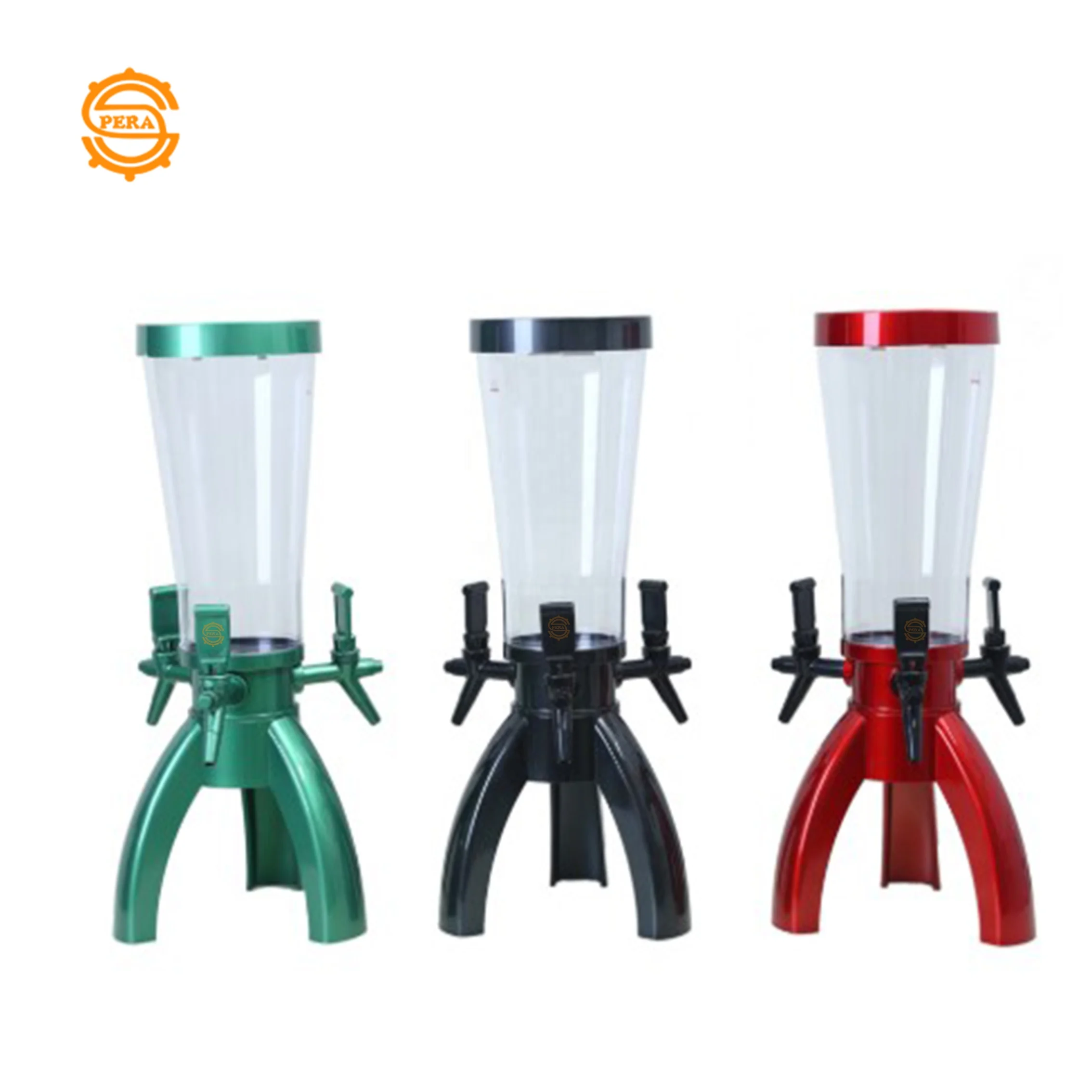 Hot selling 3L  plastic beer tower beer dispenser beer tower