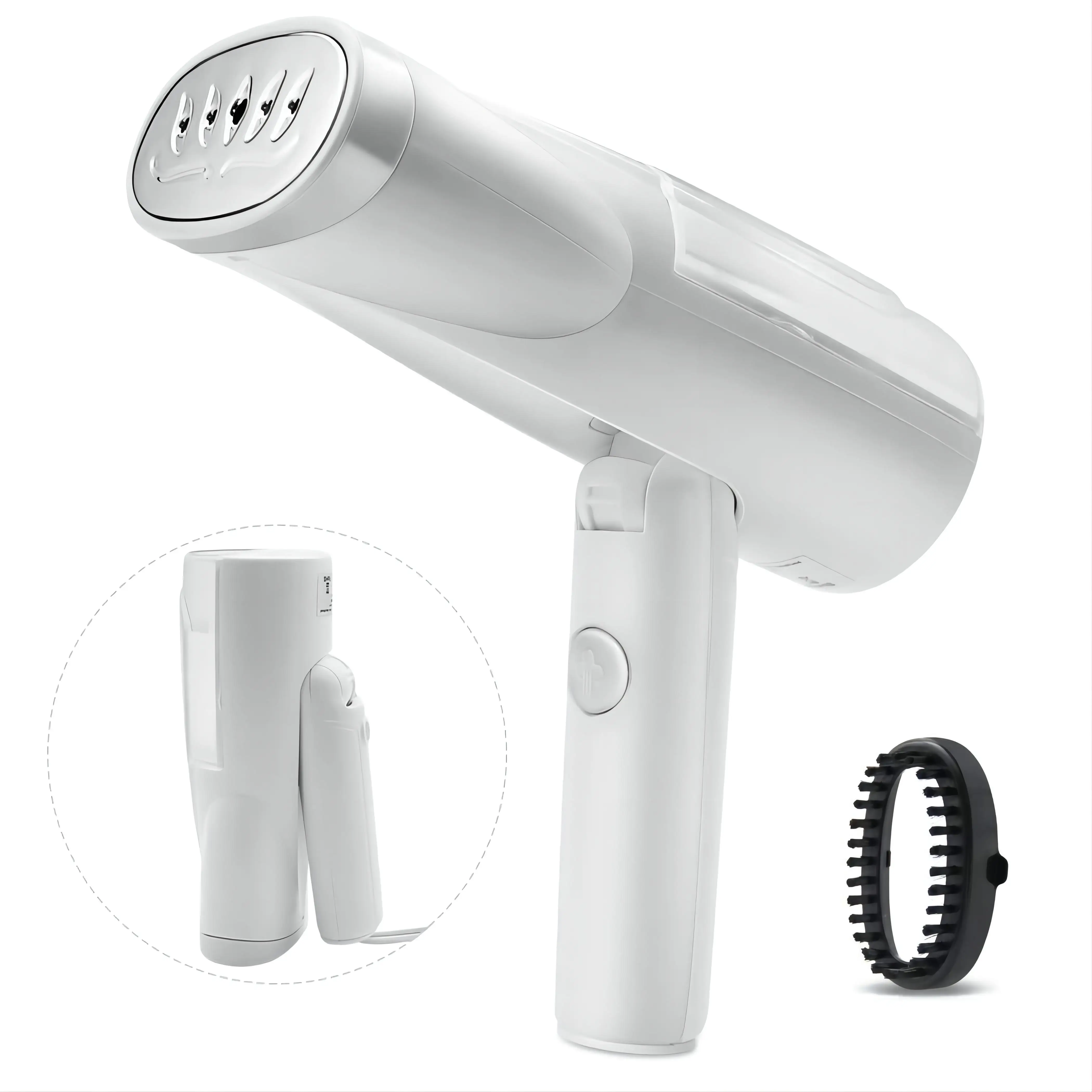 Factory Price 3 Kinds Flow Handheld Travel Iron Electric Foldable Garment Steamer with Steam Brush