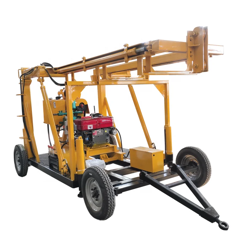 Full hydraulic exploration drilling rig Crawler type medium and large underground coring equipment Water Drilling Machine