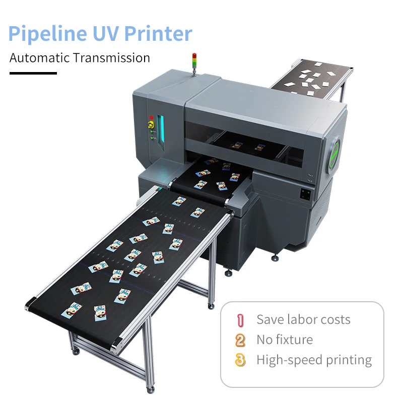 High Productivity Printing Machine With CCD Position System High Speed UV Printer High Resolution Auto Scann Inkjet Printers