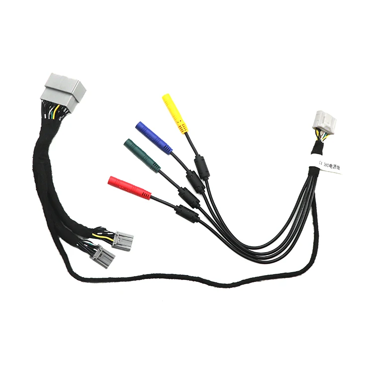 Автомобильная электропроводка для аудио-и видеосъемки