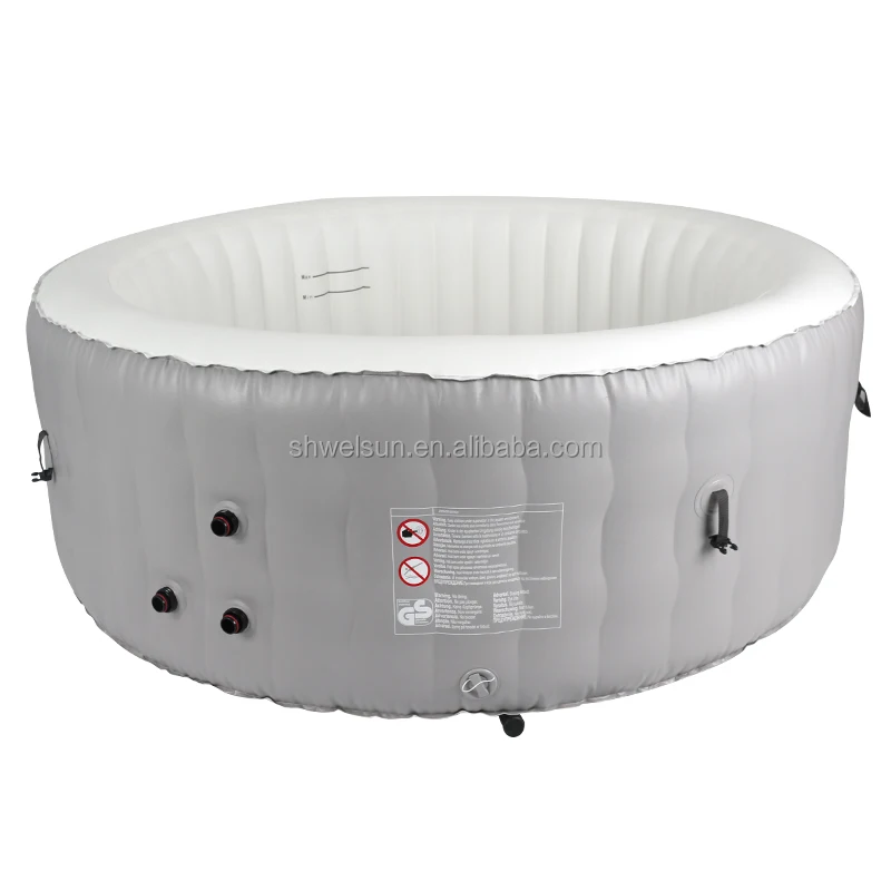Hot selling Portable 4 persons Massage Inflatable Lazy SPA Pool Set Bathtub Hot Tub Outdoor