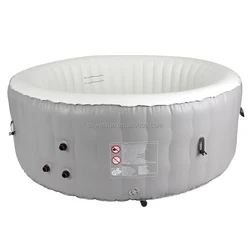 Hot selling Portable 4 persons Massage Inflatable Lazy SPA Pool Set Bathtub Hot Tub Outdoor