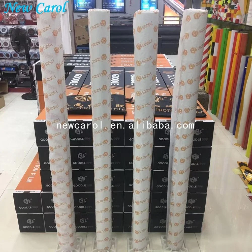Goodle 3 Layers Anti Water Car Body Sticker TPU PPF Clear Wrap Film With Best Price