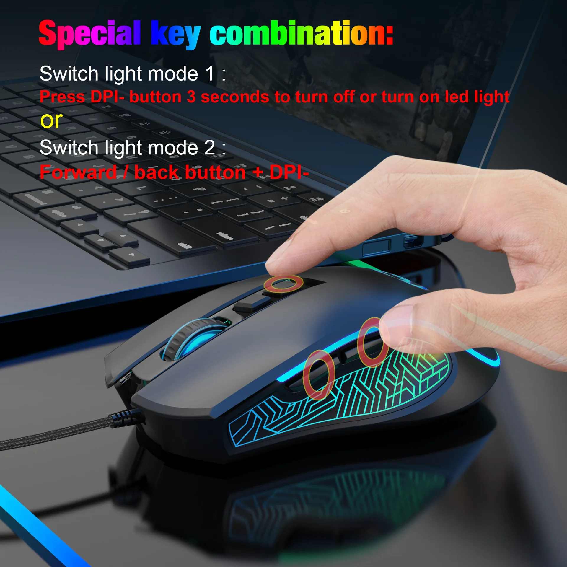 Linkinmi Brand 2024 new wired Blue tooth Keyboard Gaming Profesional Gamer Wireless Alic Mouse LK100M