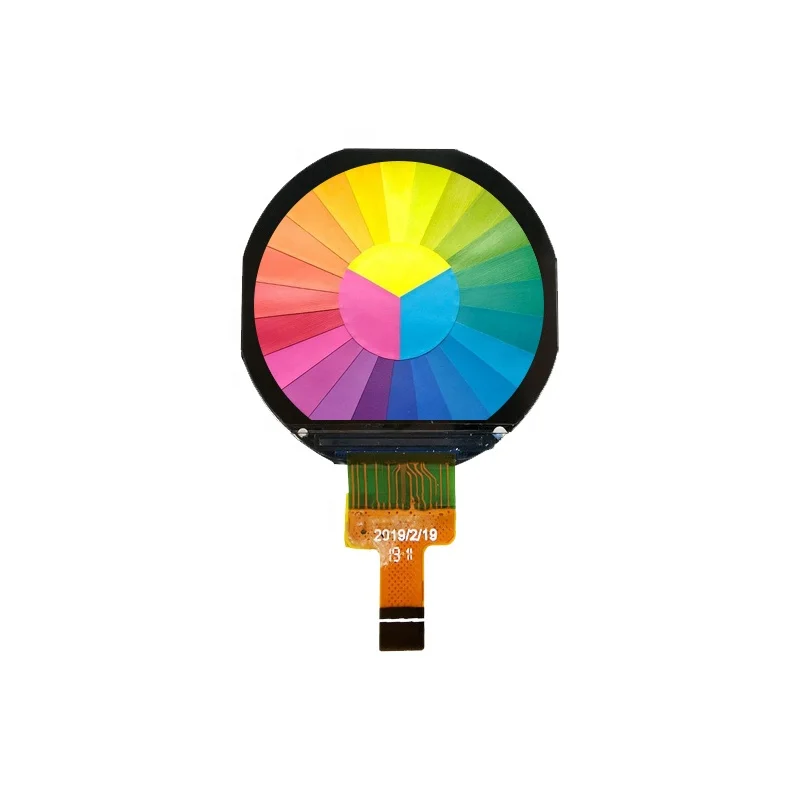 1.08 Inch Tft Lcd Small Round Lcd Screen 240x210 GC9307 Spi Interface Tft Lcd Display