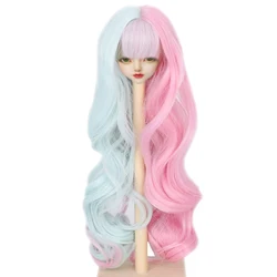 1/6 1/4 1/3 BJD Doll Wig No Shinning Heat Resistant Synthetic Hair Doll Wig for BJD SD Doll