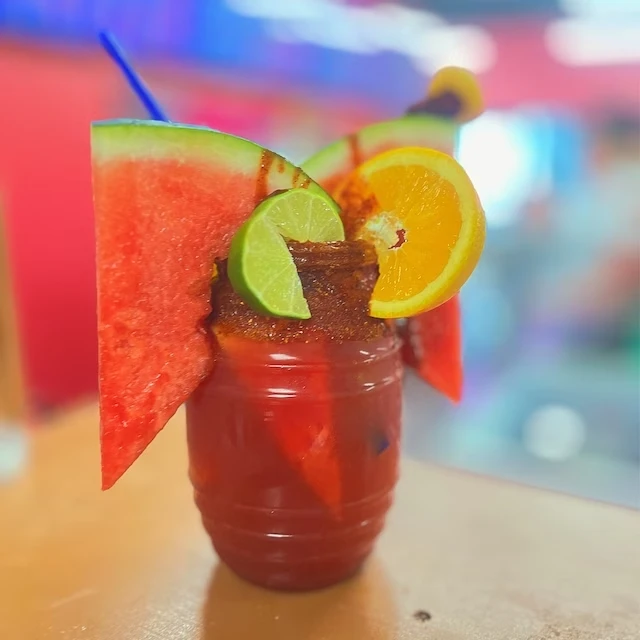 32oz Mexican Plastic Vitrolero Plastic Barrel Cup Drinking Slush Ice Plastic Honey Jars For Restaurant