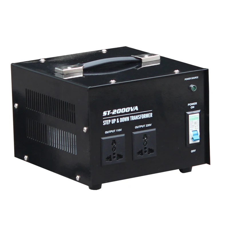 ST-2000 2000W 110V/220VAC шаг вверх и вниз трансформатор для соковыжималки холодильник подходит микроволновой печи
