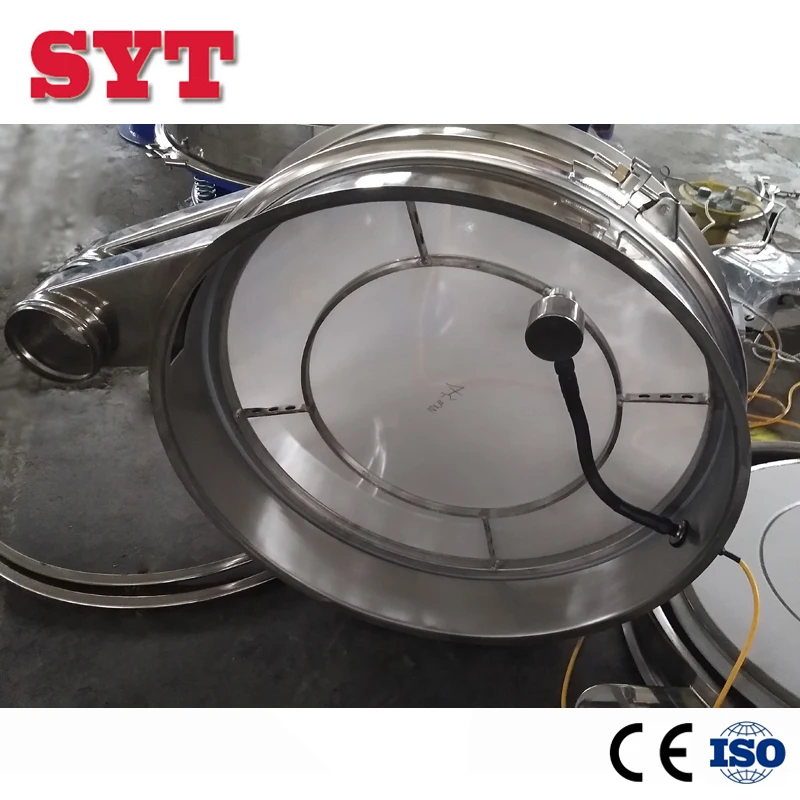 Ultrasonic sieve shaker rotary vibrating sieve for pharmaceutical