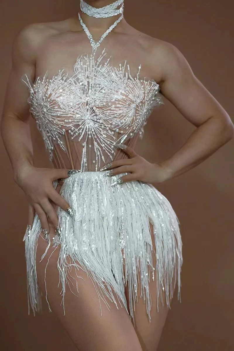 Prom Dresses 2024 Evening Gowns Sexy Halter Crystal Evening Gowns With  Pearl Luxury Party Clothes For Women