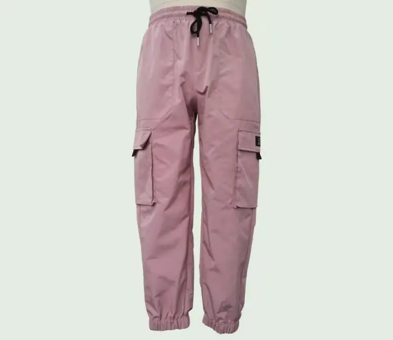 Розовый цвет новая мода с карманами Комбинезон Мужская одежда Повседневная Уличная одежда повседневные брюки