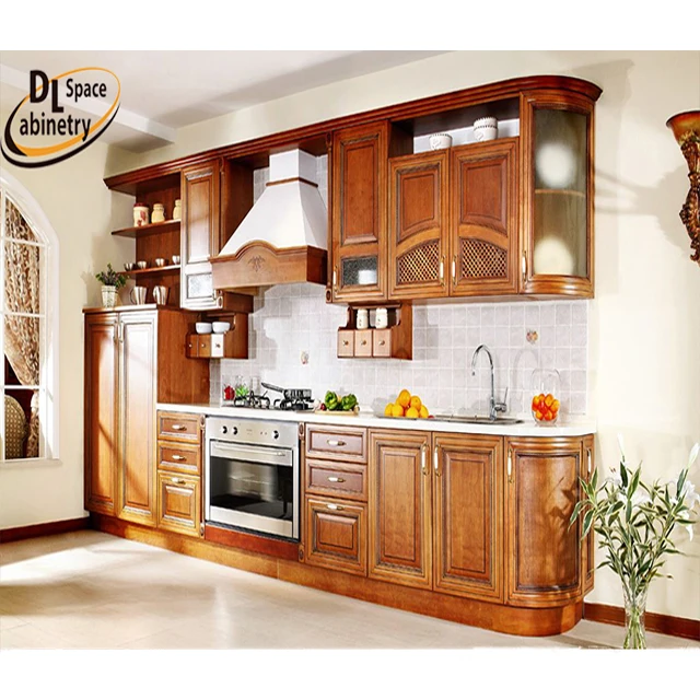 Kitchen Cabinet and Kitchen Cabinet Simple Designs and Walnut American Kitchen Cabinet Alder Wood Solid Wood Acrylic Modern