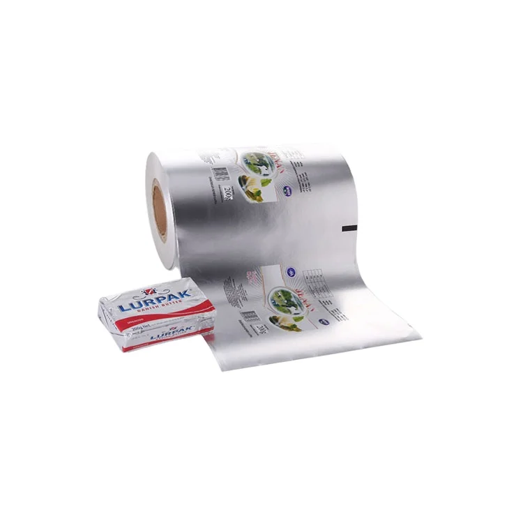 embossed printed designed Aluminium Foil Butter Papers  Margarine Aluminum Foil Packaging paper