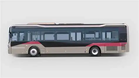High Speed 10 Meter Electric Bus Medium Capacity Vehicle 4 Wheels Mini Pure Electric Passenger Bus For Sale