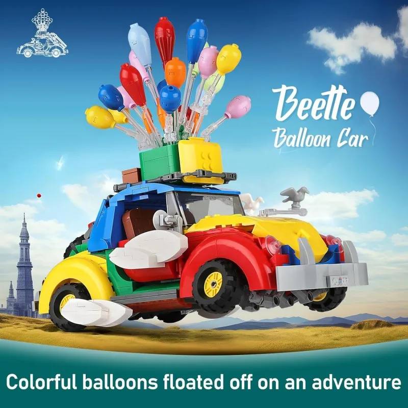 2024 Trend New Arrival Diy Kid Toy Balloon Car vehicle Building Toy Set Kid Stem Creative Christmas Gift Toys For Girls Boys
