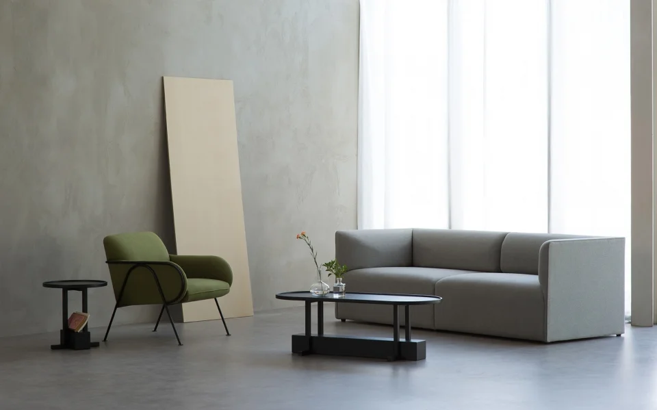 Nordic modern minimalist solid wood curved armchair lounge chair Metal chair legs ergonomic chairs for library living room